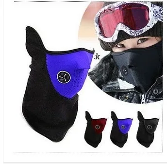 

Fashion Winter Dust Face Mask Windproof Neck Guard Warm Face Mouth Mask for Men and Women Protection Bicycle/Snowboard 3 Colors
