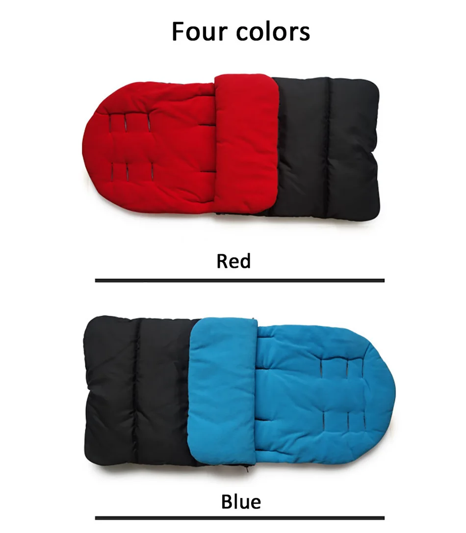 Модные ветрозащитные водонепроницаемые спящие пупсы сумка для холодной коляски коврик для ног 3 в 1 дизайн дышащий хлопковый Чехол коврик