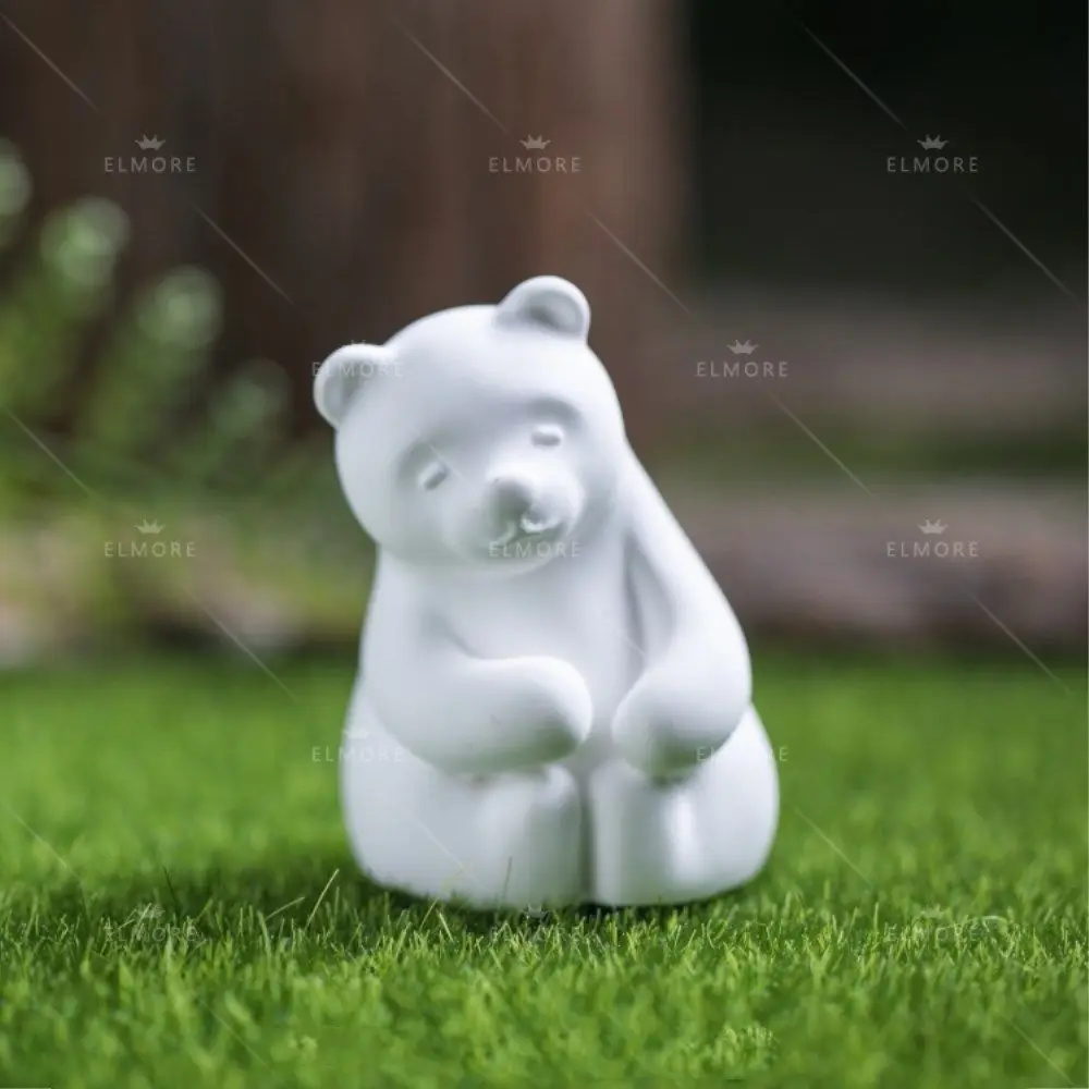 

Grainrain Soap Mold Animal Bear Silicone Soap Bar Mold Handmade Craft Candle Resin Mold