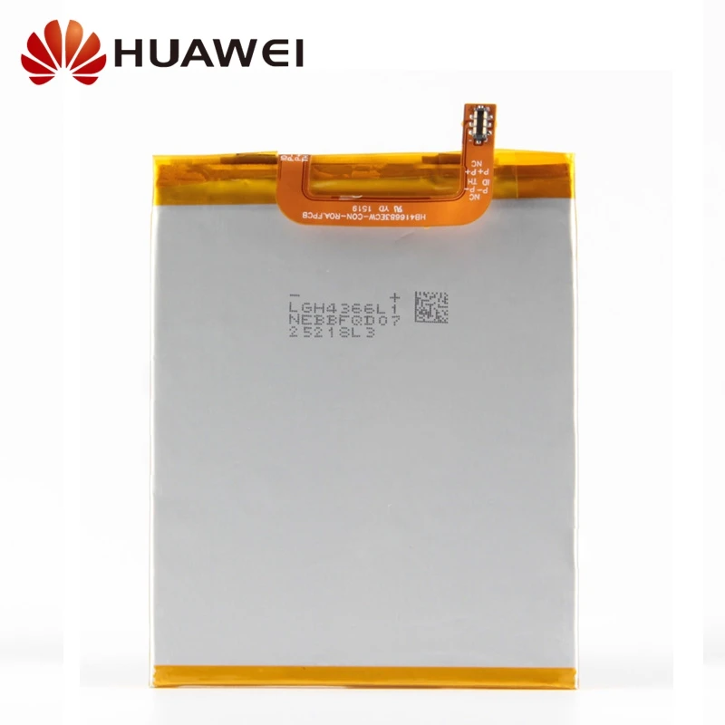 Оригинальная запасная батарея Huawei HB416683ECW для Nexus 6P H1511 H1512 аутентичная телефона