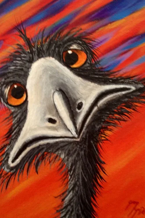 

Round Diamond Embroidery,animal ostrich Full,5D,DIY Painting,Cross Stitch,3D, Mosaic,Decor