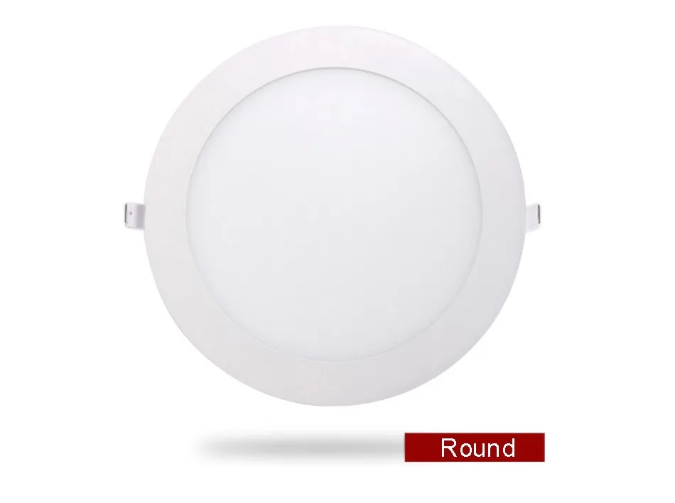 Ultra Thin LED Panel Downlight 3w 4w 6w 9w 12w 15w 18w Round/Square LED Ceiling HTB1XgmciAomBKNjSZFqq6xtqVXas
