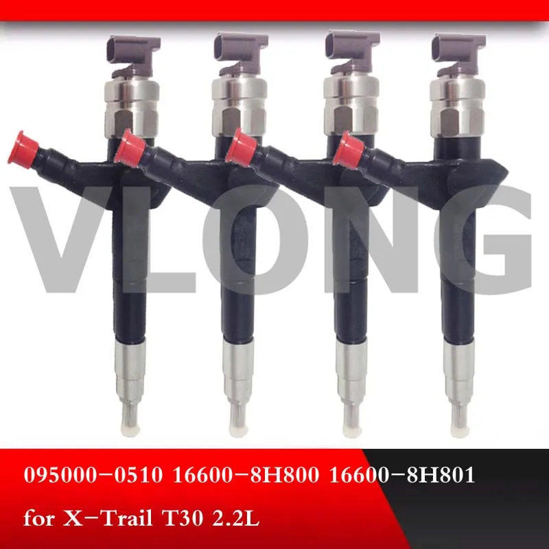 

Genine and brand new Common rail fuel injector 095000-0510 for X-Trail T30 2.2L 16600-8H800