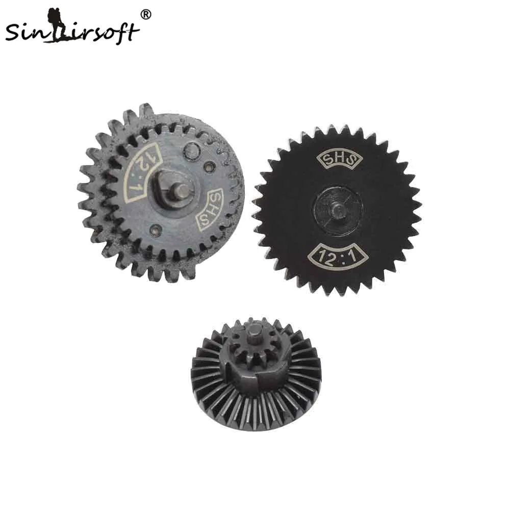 SINAIRSOFT SHS 12:1 Ultra-high speed Gear Set Hunting Accessories for Ver.2 / 3 AEG Airsoft Gearbox New Type SA1900A