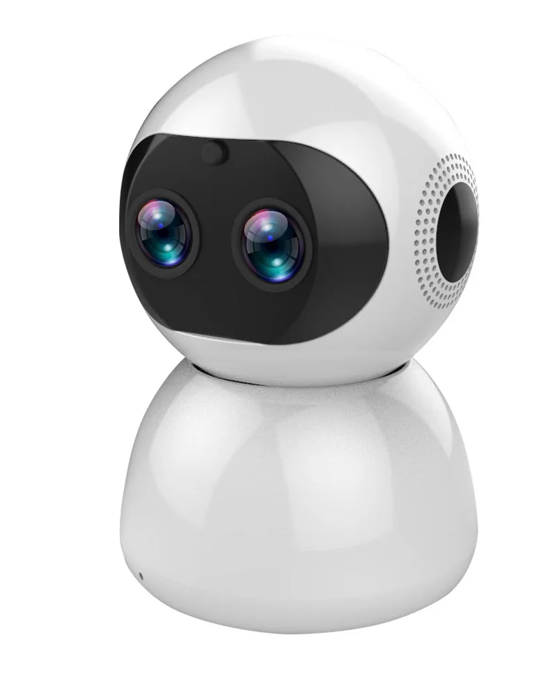 Wireless Remote WIFI Camera IP Cam Baby Child Plush Monitor Intercom H.264 IR Night Vision Wide Angle 180 Degree Panoramic Camer