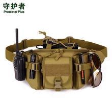 2017 Chaude Toile Imperméable Taille Ceinture Sac Pour Hommes Bum Fanny Taille Pack Sacs Militaire Équipement De Vélo Mâle