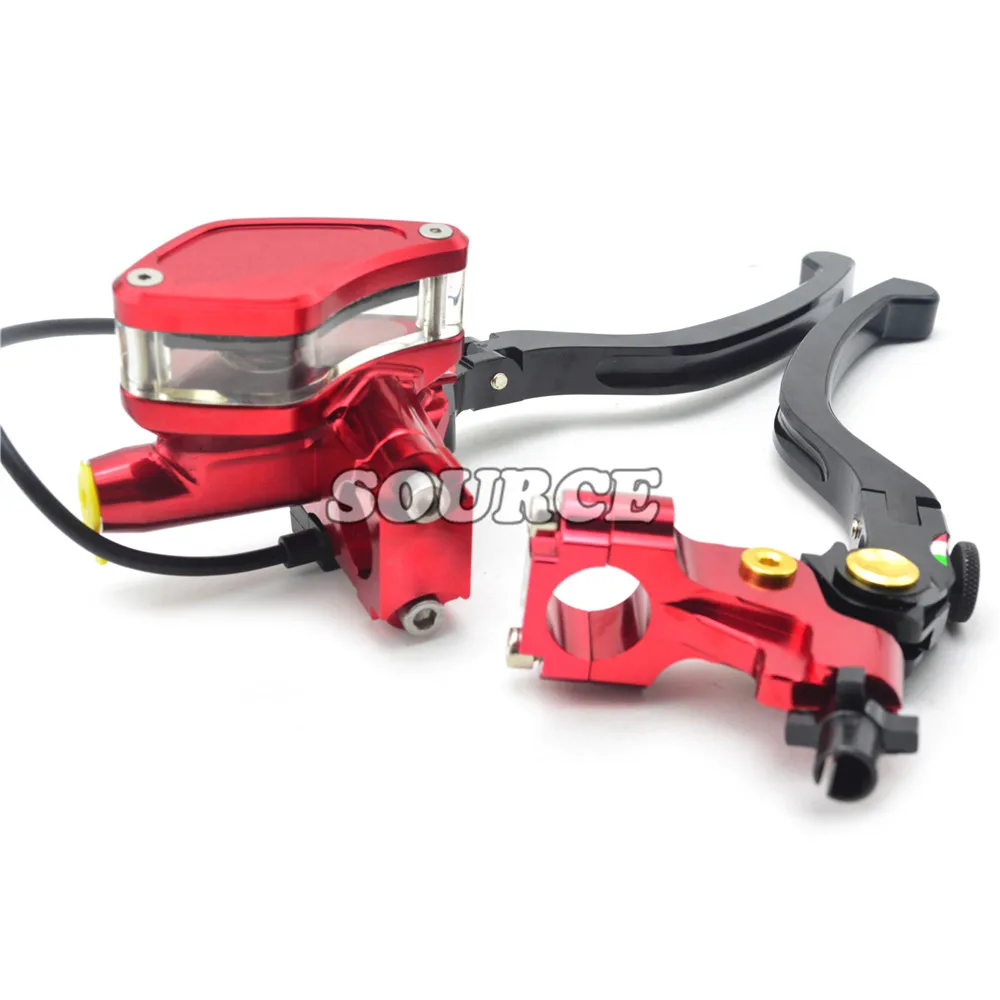 

Universal "7/8" 22mm CNC Autobike Clutch Brake Levers Pump Handle For Aprilia Tuono V4 R APRC ABS Augusta MV Agusta F4 R