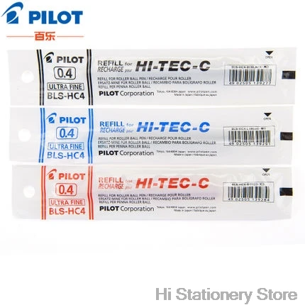 9 шт. сменные стержни для гелевых ручек Pilot Hi Tec C 0 4 мм|Гелевые ручки| |