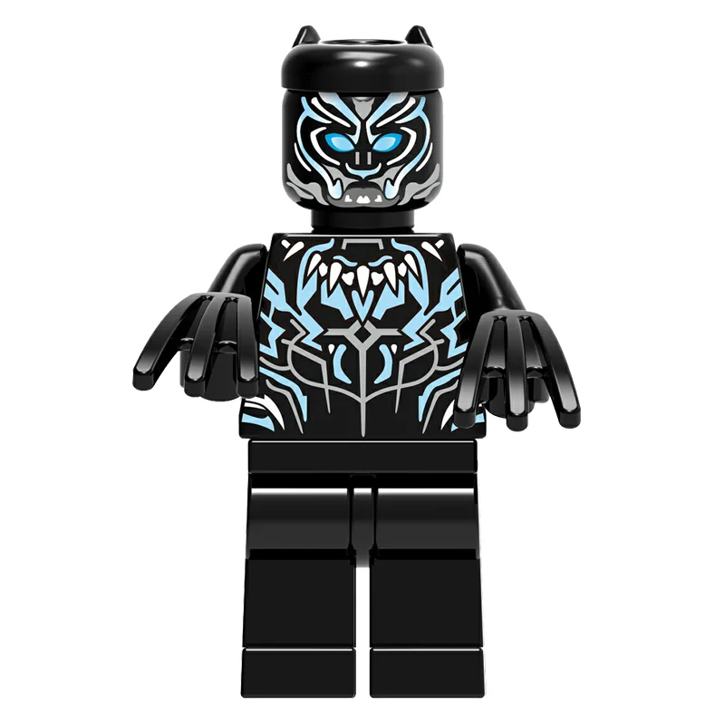 Single Sale Action Figure Marvel Black Panther Ant Man Wasp Avenger Winter Soldier Grot Thor Building Blocks Hulk Iron Man Toys