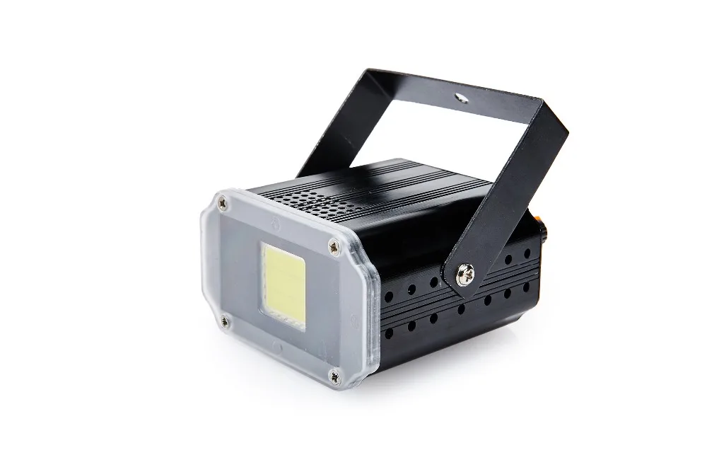 

New arrival 20W Compact DJ Strobe Light White RGB Color Powerful Disco Strobe Effects Lighting for Party Family Disco DJ bar