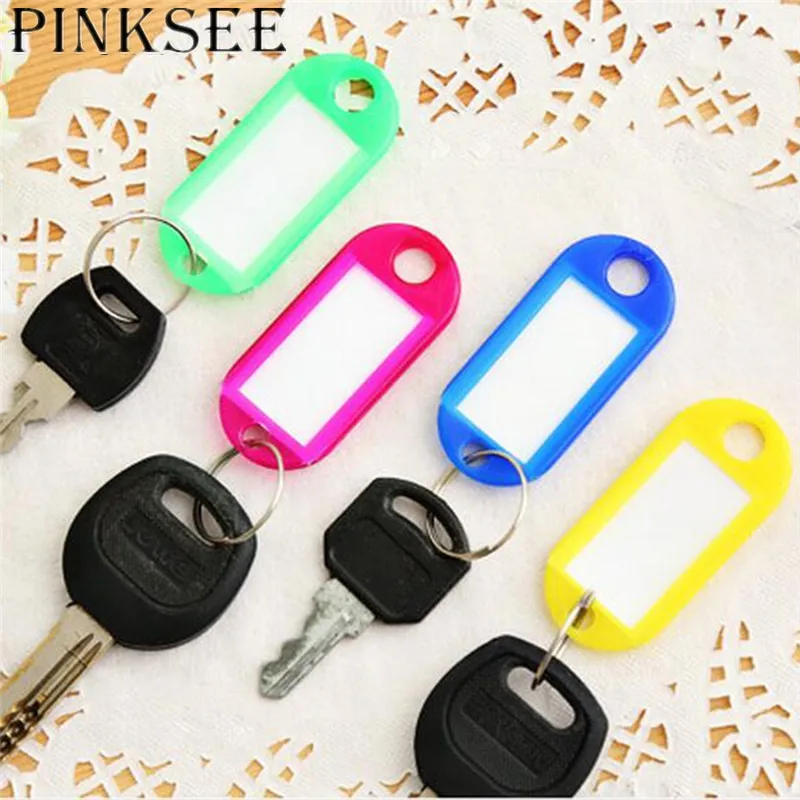 Пластиковый брелок для ключей PINKSEE аксессуар подходит классификации 10 шт.|chain