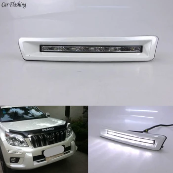 

Car flashing 2pcs 12v CAR LED for Toyota Prado FJ150 LC150 Land Cruiser 2700/4000 2010 2011 2012 2013 DRL Daytime Running Light