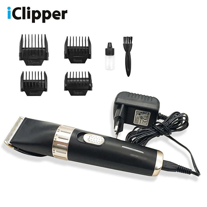 

Iclipper Professional Cord&Cordless Hair Clipper T3 Rechagrable hair trimmer 2000 mAh lithium battery Two Speed Setting