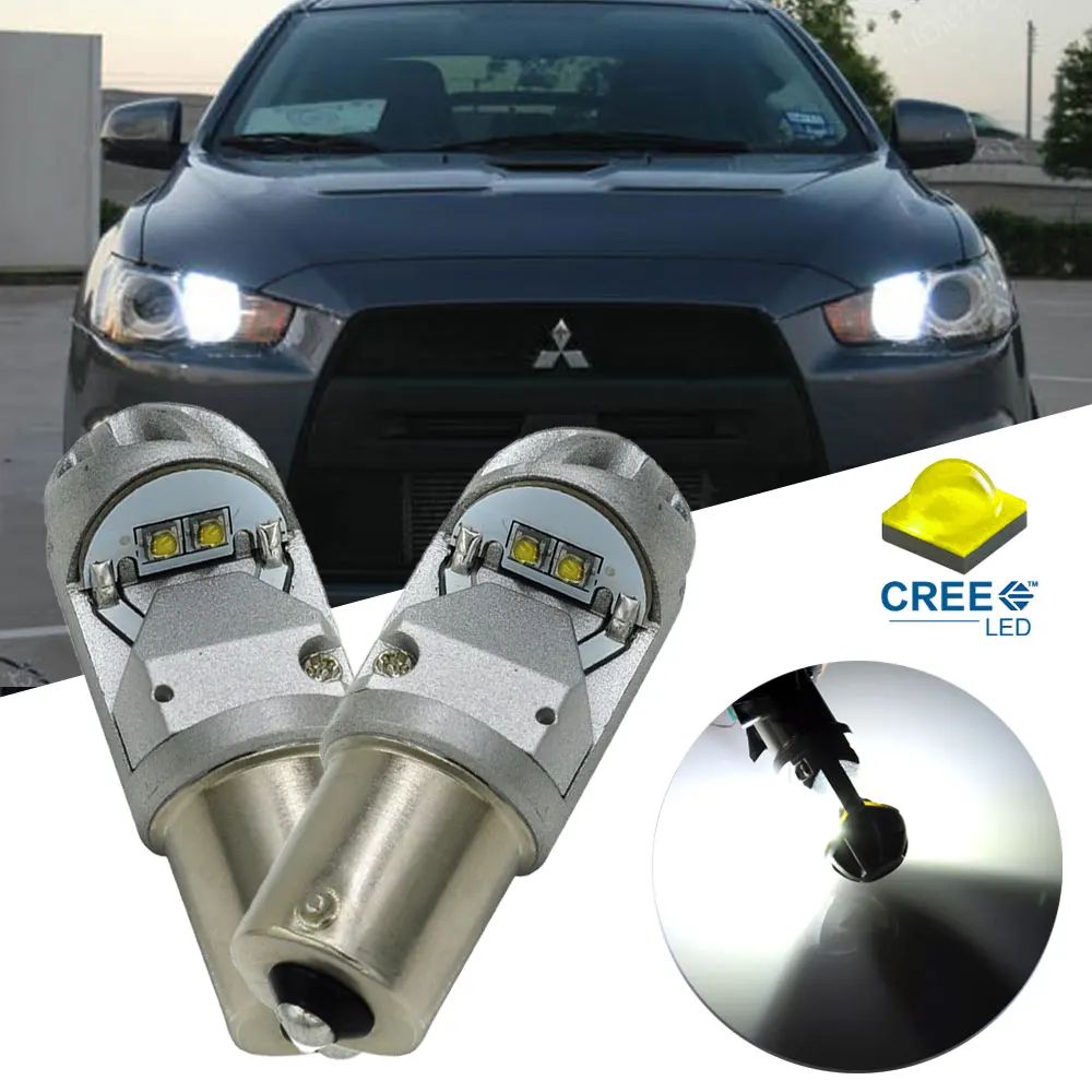 

6000K Xenon White High Power 20W 4CREE XB-D 1156 BA15S P21W 7506 LED Bulbs for Back Up, Backup Reverse Lights, Daytime DRL Light