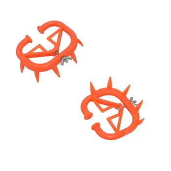 

10 Pcs Farm Animal Equipment Red Durable Plastic Calf Cow Cattle Weaning Weaner Anti Sucking Milking Stop Kit Farm Products