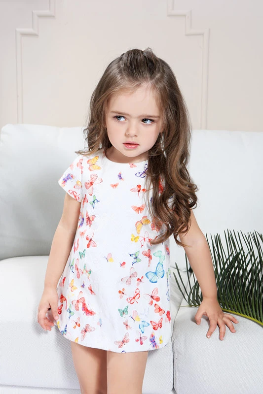 Toddlers Summer Dress For Girl 1 2 3 4 5 Years Old Baby Girls Clothes  Butterfly Cute Dress Formal Evening Dinner Dresses Kids - Girls Casual  Dresses - AliExpress
