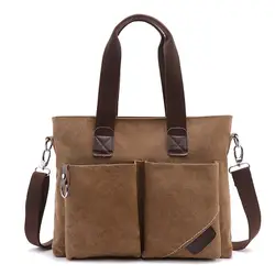 Мужская текстильная сумка Портфели большой повседневное дорожного чемодана сумка мессенджер сумки на плечо бизнес ноутбука тетрадь для