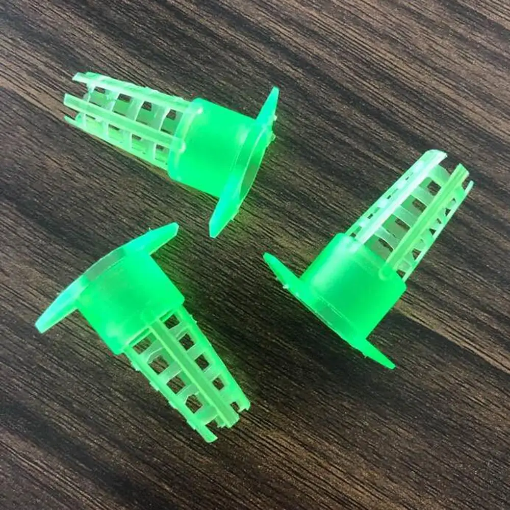 50Pcs Green Queen Bee Cages Queen Anti-Escape Protective Cover Cell Beekeeping Beekeeper Bee Rearing Tool
