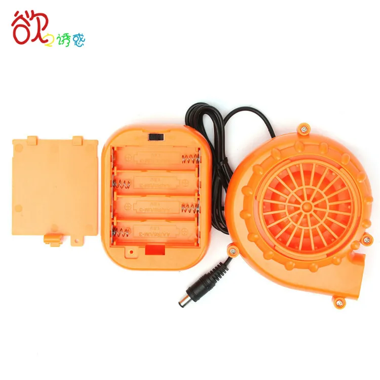 

small battery fan for inflatable costumes need 4X AA batteries