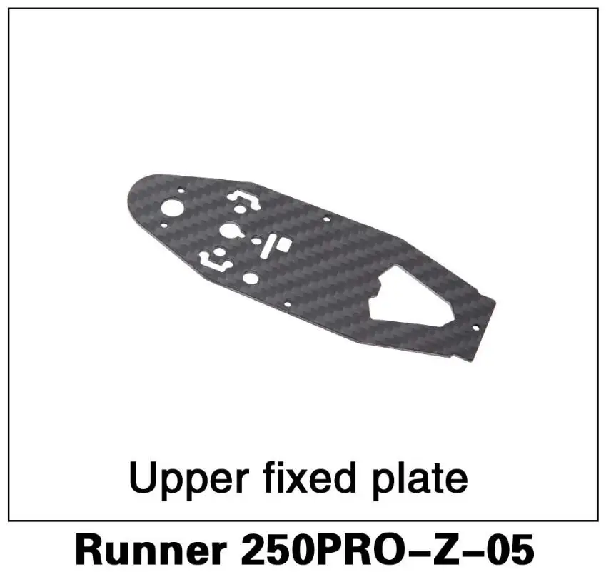 10O % оригинальный Walkera Runner250 PRO GPS RC Quadcopter части Верхняя фиксированная пластина Runner