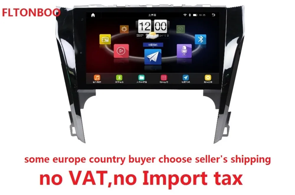 10,1 дюймов 1024x600 quad core Android 7,0 для toyota camry 2012, автомобиль deckless gps-навигация, 3g, BT, Wi-Fi, черный емкостный экран