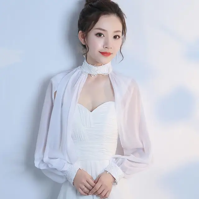 jacket with high neck dress