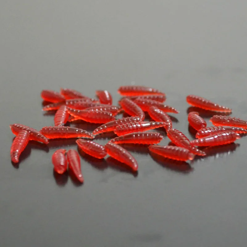 Bread Worm Soft Bait Fishing Lure Grub Bream Carp Artificial Baits 16mm