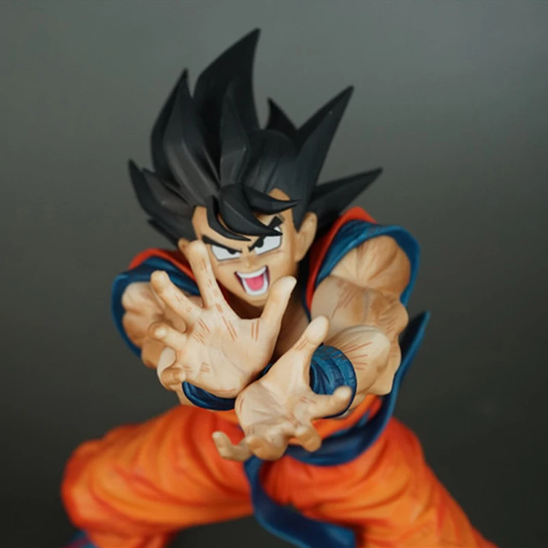 18 см аниме Dragon Ball Z Son Goku фигурки Ударная Волна Супер Saiyan Gokou ПВХ фигурка модель