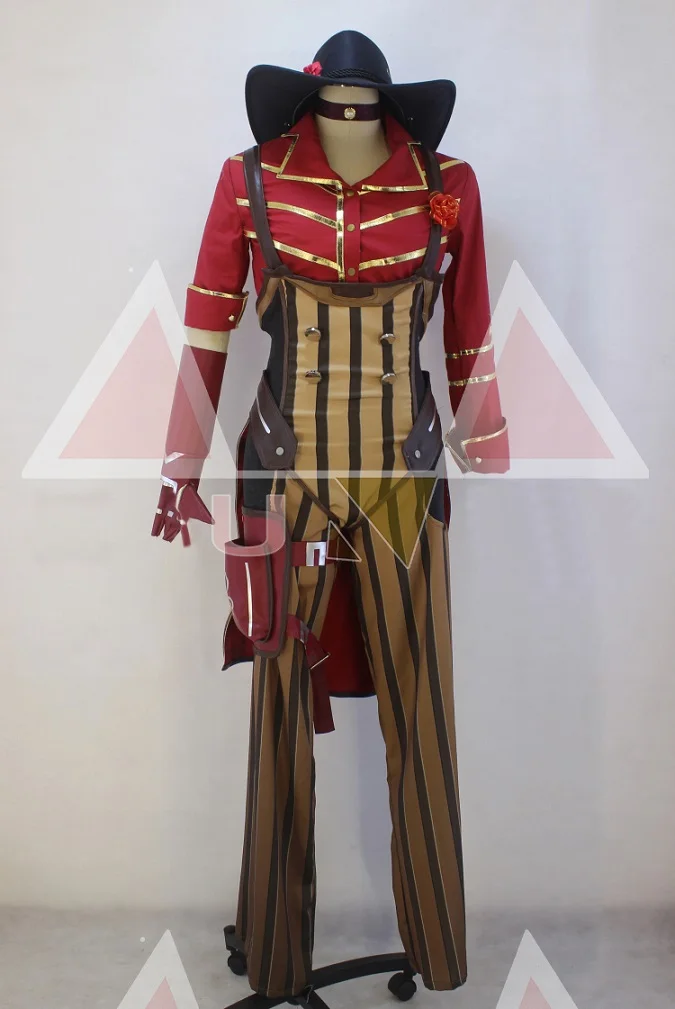 

Customize Overwatch Ashe Skin Gangster Cosplay Costume Outfit