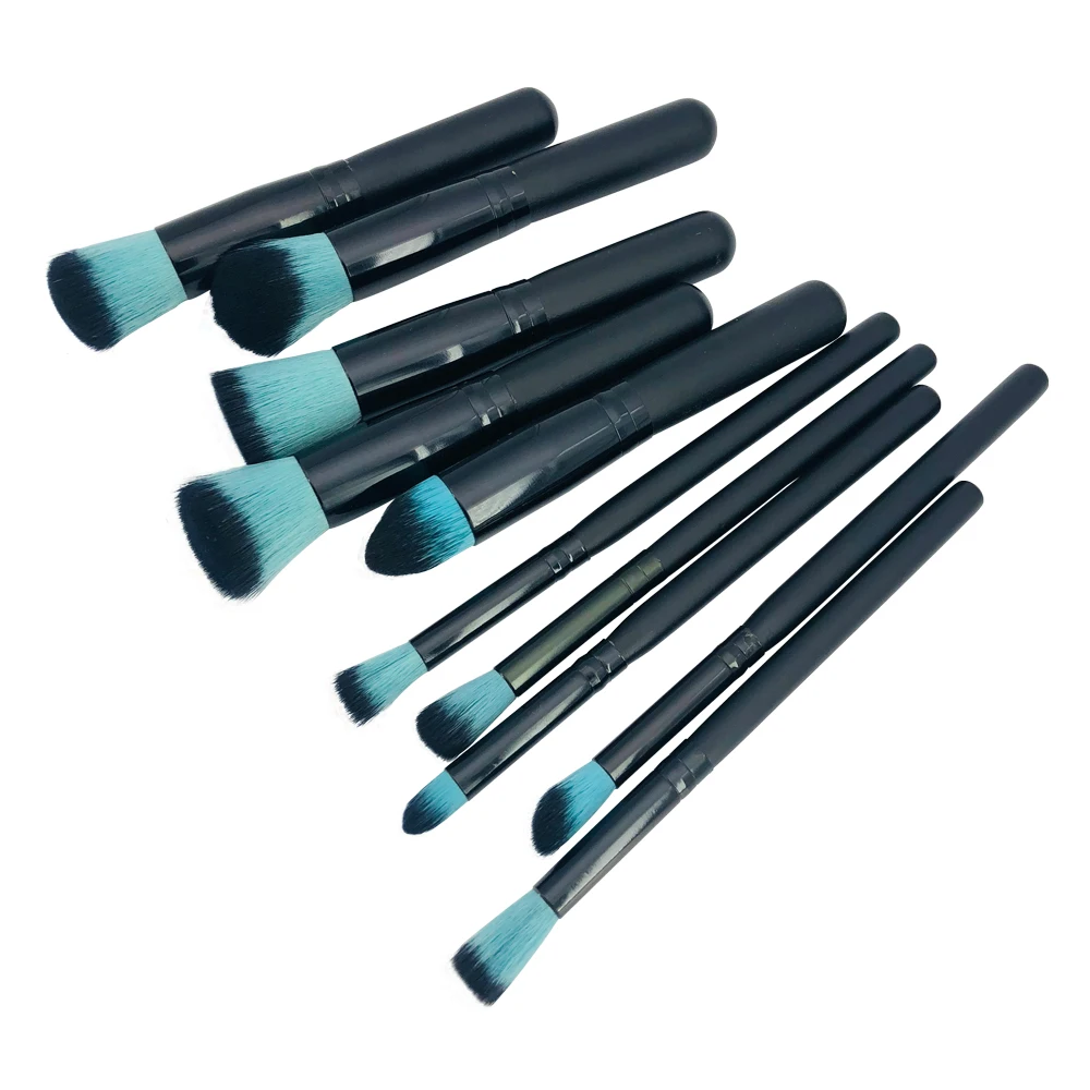 

10Pcs Makeup Brushes Tools Set Bulsh Powder Foundation Eyebrow Eye Brushes For Makeup Kit Professional Cosmetic Make Up Beauty