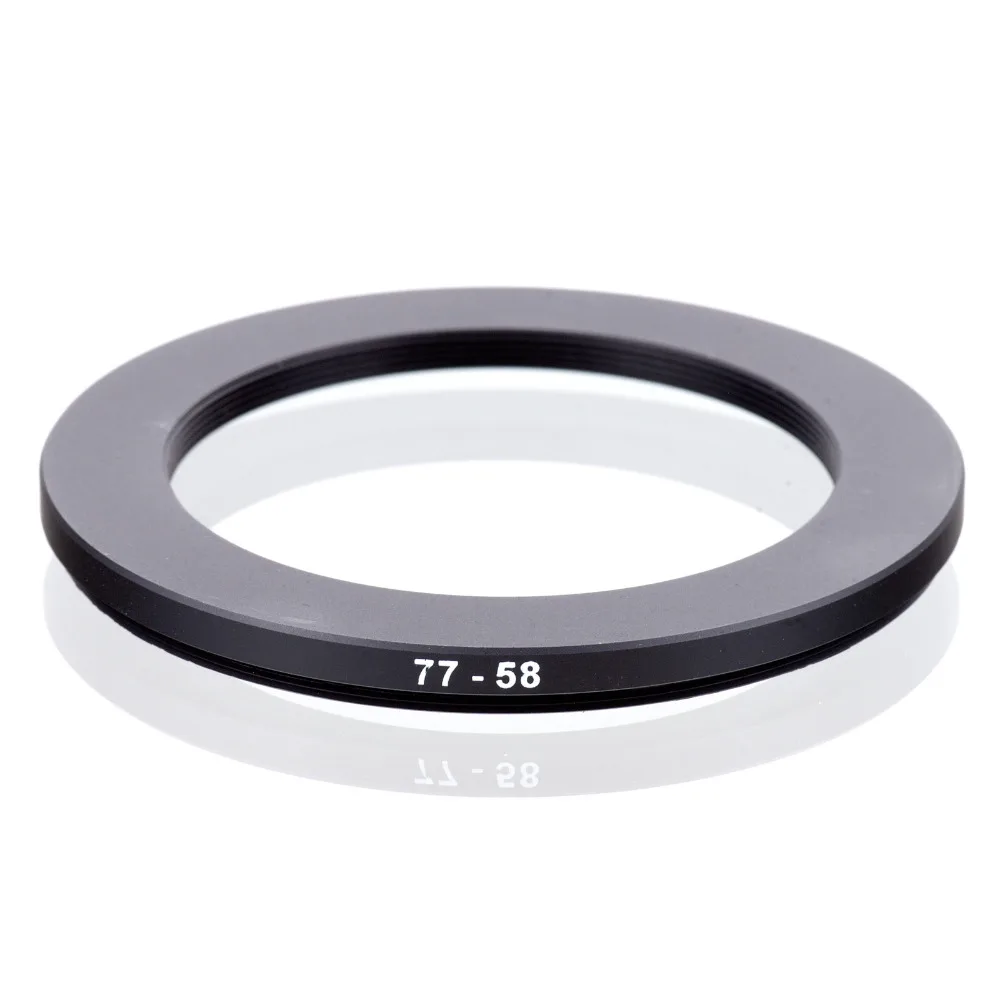 

77-58 MM 77 MM - 58 MM 77 to 58 Step Down Ring Filter Adapter