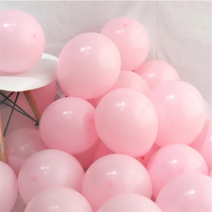 10 шт 12 дюймов 2,2 г 3D воздушные шары из латексной фольги с улыбающимся лицом, надувные шары, свадебные украшения, свадебные принадлежности для вечеринок с днем рождения - Цвет: 2.2g D6 Pink