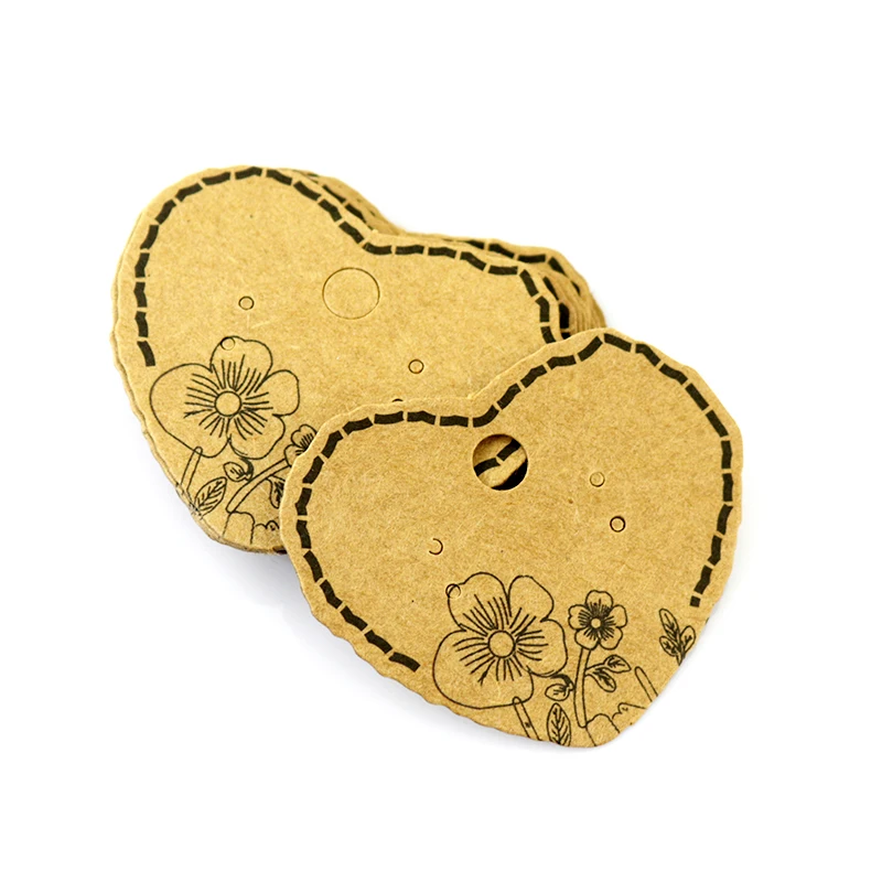 Jewelry earring card 244