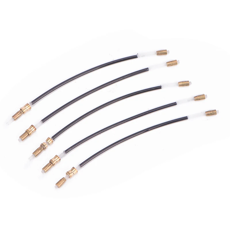 5 pz/lotto di Corda Coda per Violino Tail gut Coda cavo Gut Cord Violino di Nylon Fine di Coda per 4/4 3/4 Violino violino Accessori commercio all'ingrosso - immagine 2