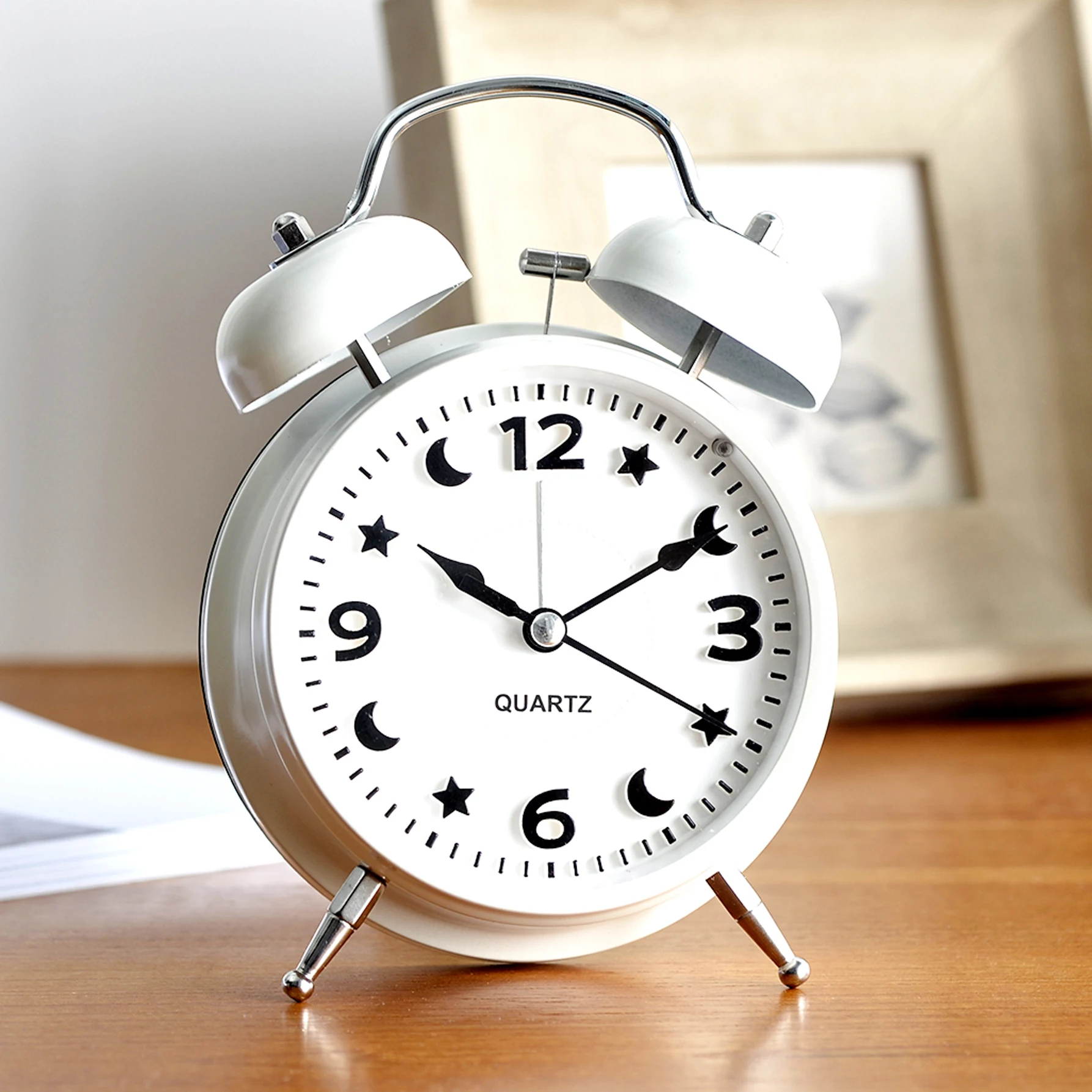 Sound Alarm Clock Creative Watch Student Night Light Mute Bedroom