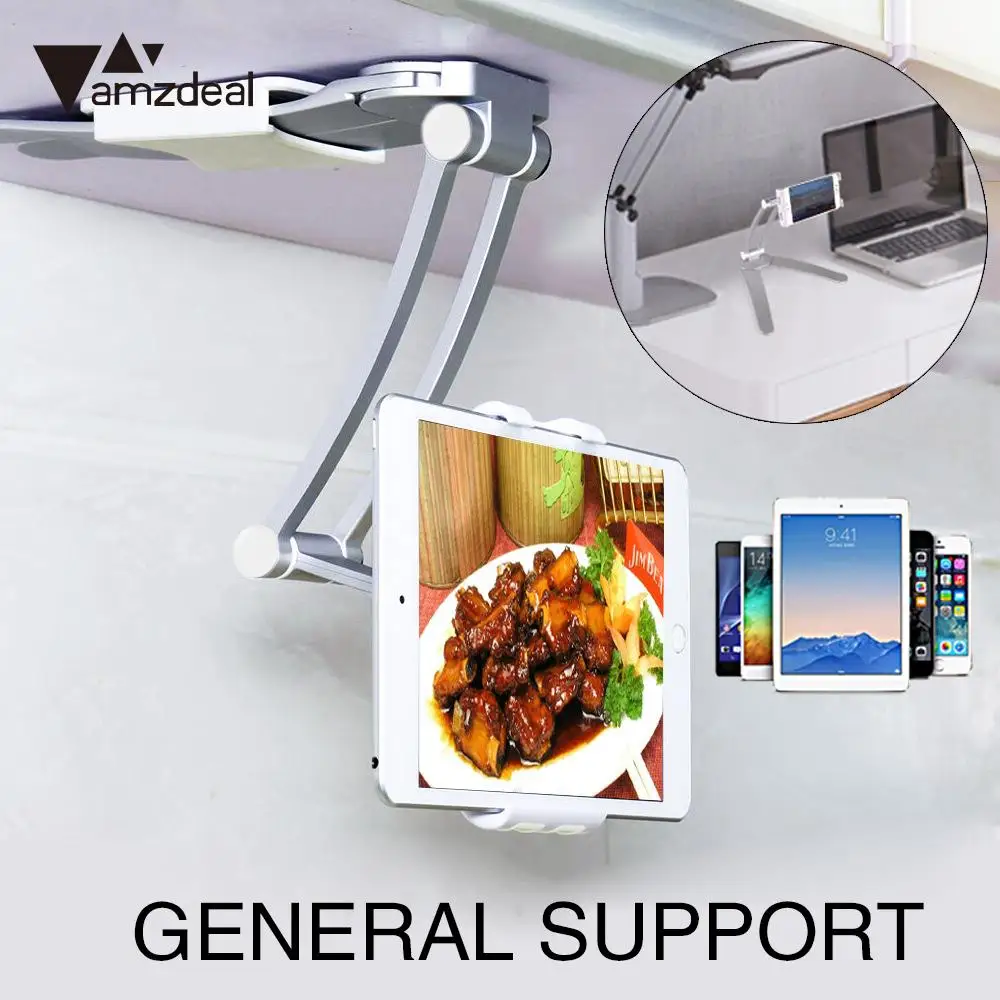

Magnetism Mobile Phone Holder Kitchen Tablet Holder Cell Phone Stand Bracket Portable Support Electroplating