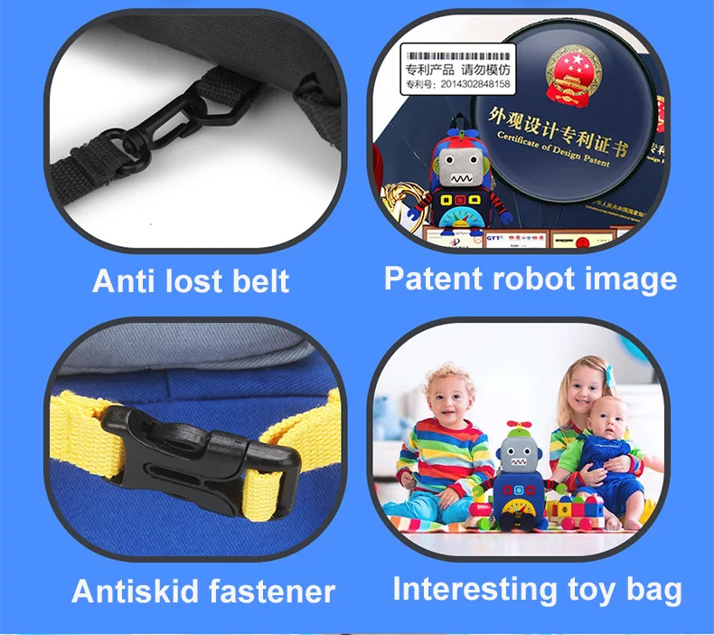 Детская сумка для малышей, рюкзак с защитой от потери, мультяшная машинка, робот, игрушки, сумка, водонепроницаемая хлопковая ткань, хорошая сумка для детей, новые детские сумки