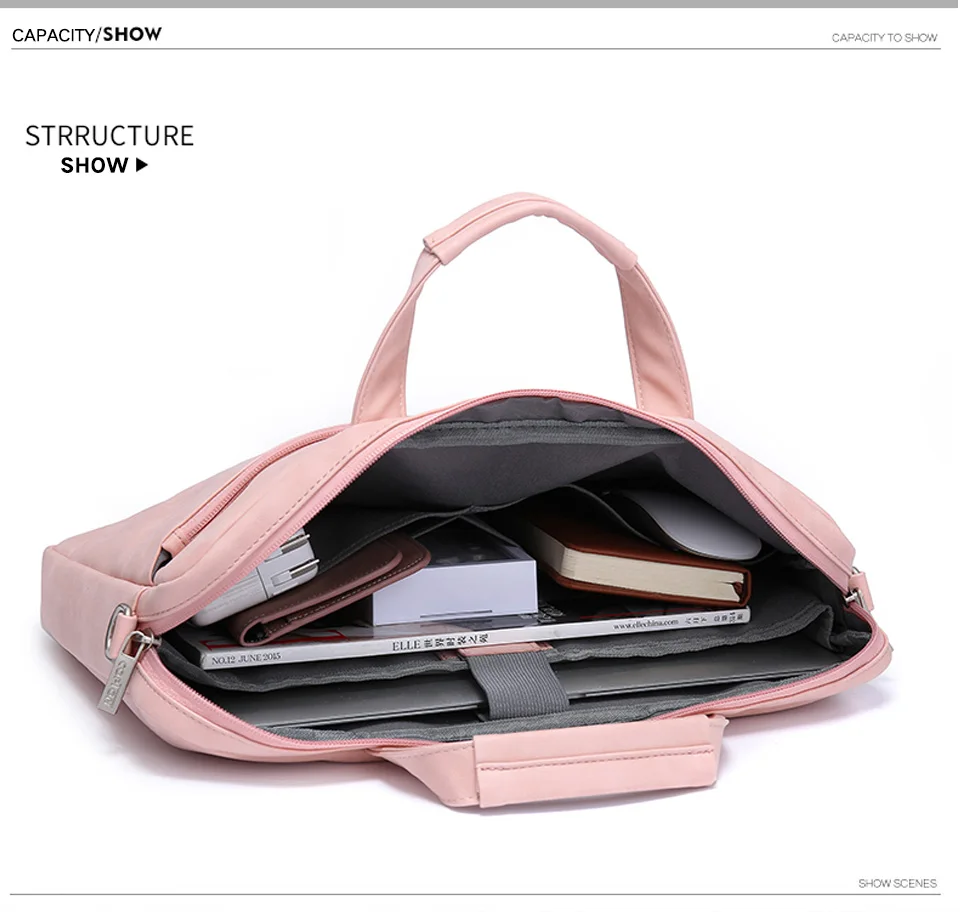 Модная сумка на плечо для ноутбука 12 13,3 14 15,4 дюймов рукав для Apple Macbook Air Pro 13 Сумка для ноутбуков 15,6 водонепроницаемый чехол