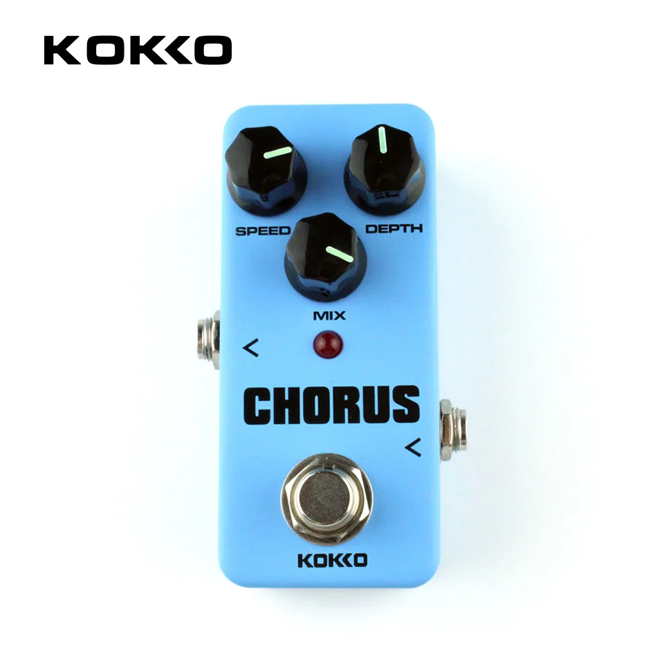 

KOKKO FCH2 Mini Guitar Effect Pedal Guitarra Booster High-Power Tube Guitar Simulation Chorus Effect Device Musical Instruments