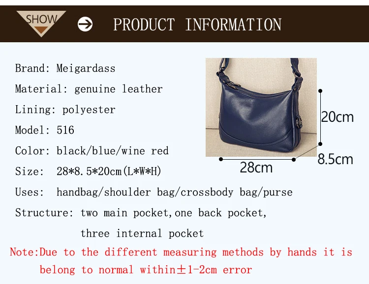 Genuine Leather Women's Bag Fashion Small Crossbody bags for women Shoulder Messenger Bag Luxury Handbag Female Purse Tote Bags