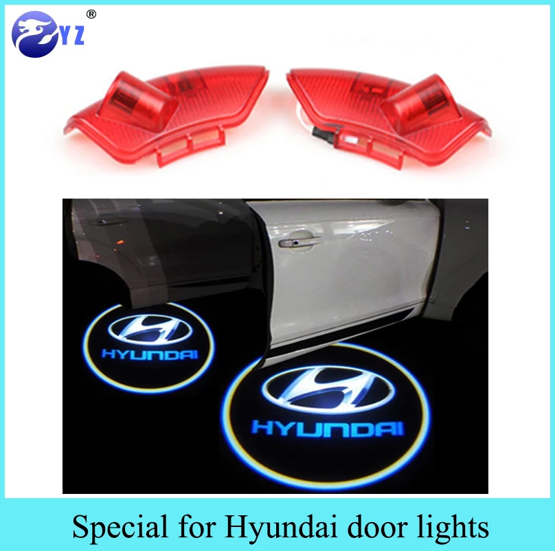 Car light source LED door welcome lights Ghost Shadow/Logo Projector ...