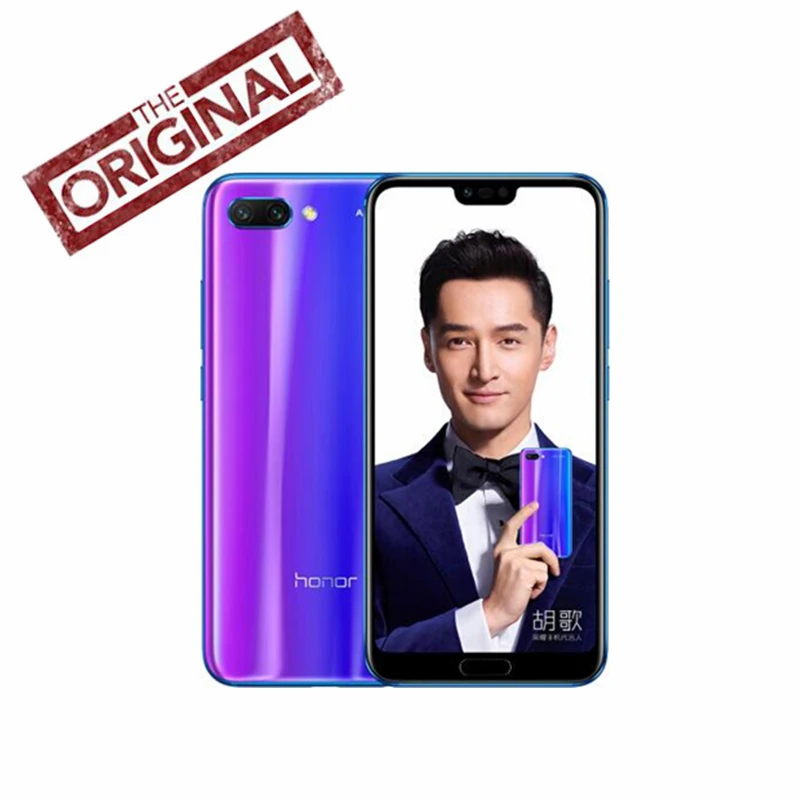 Honor 10, 6G, 64G, Android 8,0, 970 МП, AI камера, 3D изогнутое стекло, процессор Kirin 5,8 AI, 2280 дюймов, 1080 x, 4G LTE, смартфон