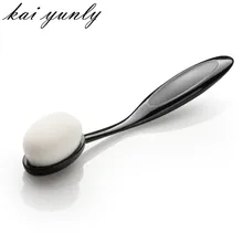 kai yunly 1PC Cosmetic Makeup Toiletry Brush Face Foundation Powder Liquid Tooth Brush Make Up Tool Black Sep 9