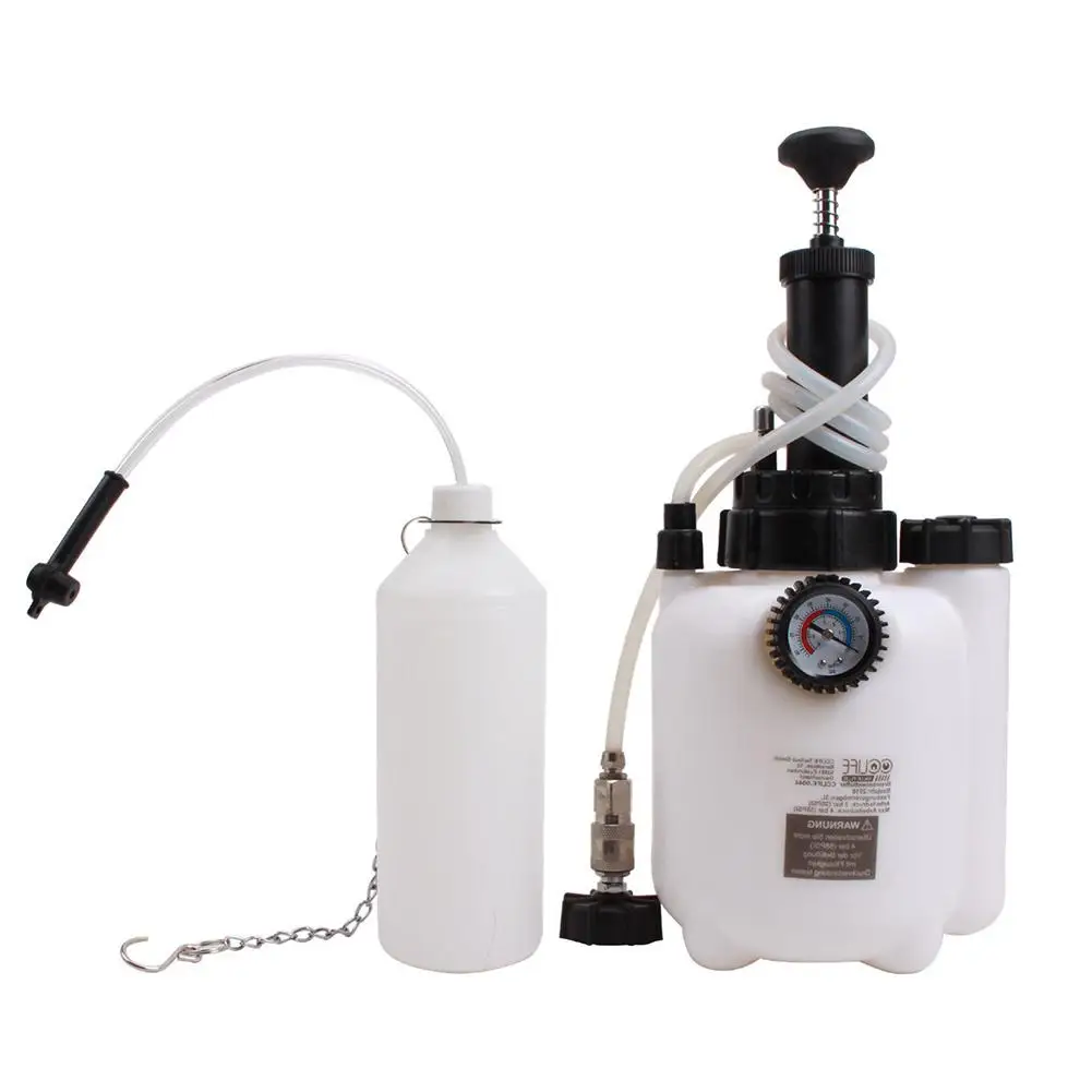 

3L Manual Compression Brake Oil Changer Manual Brake Oil Replacement Tool Brake Fluid Refill with Suction Box Tools Set