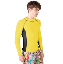 Men Water Sport Seaside Swim Short sleeve T-shirt Surf Clothing Beach Rashguard Fitness Short Sleeves Shirts Running Swimmwear