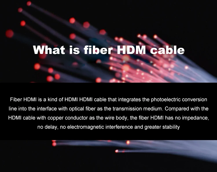 2HDMI 2.0 Cable Active Optical Cable Long Transmission Lossless 4K 60Hz for HD TV Projector PS4 20m 30m 50M 10M Fiber Optic HDMI