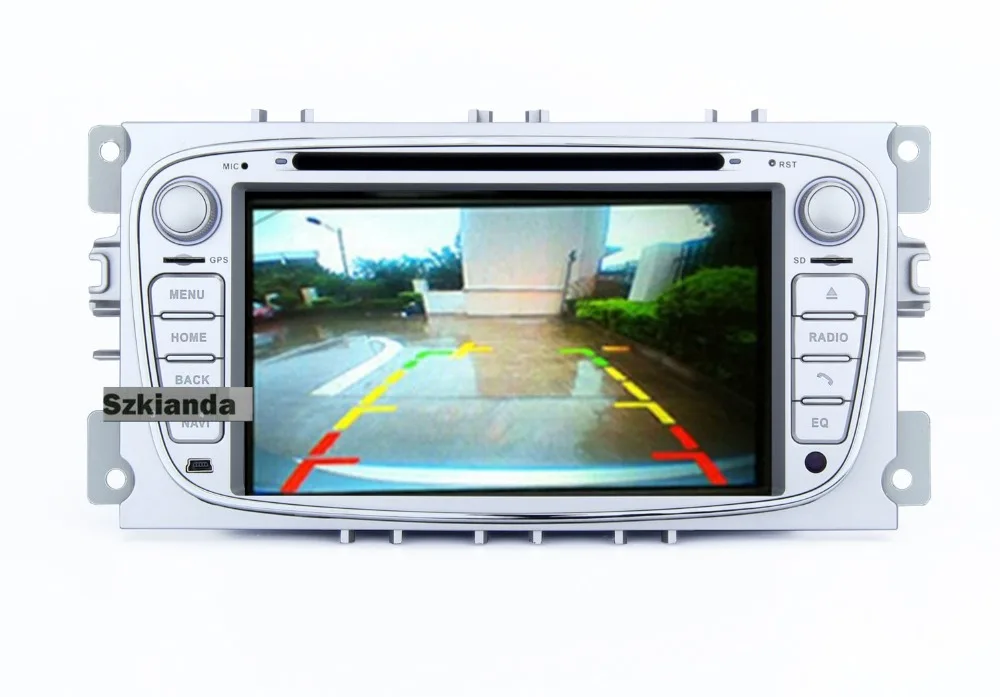 Top 7inch Android 8.0 2Din Car DVD Player For FORD Focus DVD MaAX Mondeo Radio 2Din With 4G Wifi GPS Navi Radio free Map+DVR 7