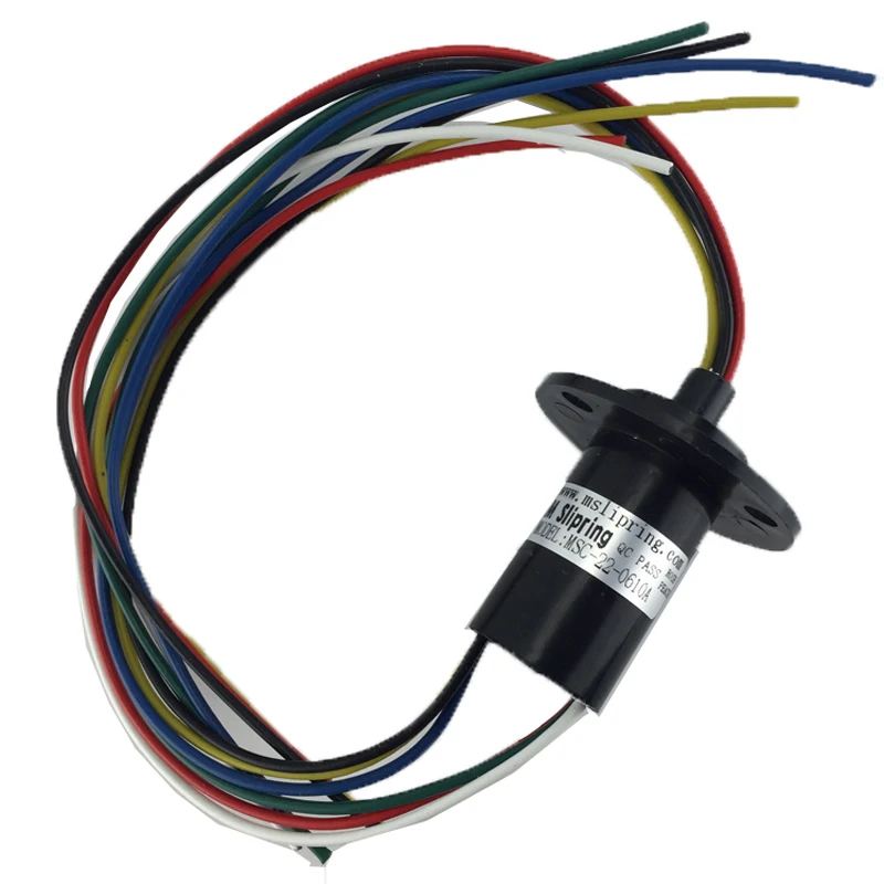 1pcs 6CH 10A Dia.22mm Slip RIng Collector Ring Electric Brush Slip Ring Conductive Ring Wind Power Generation Rotary Joint 1pcs 6CH 10A Dia.22mm Slip RIng Collector Ring Electric Brush Slip Ring Conductive Ring Wind Power Generation Rotary Joint