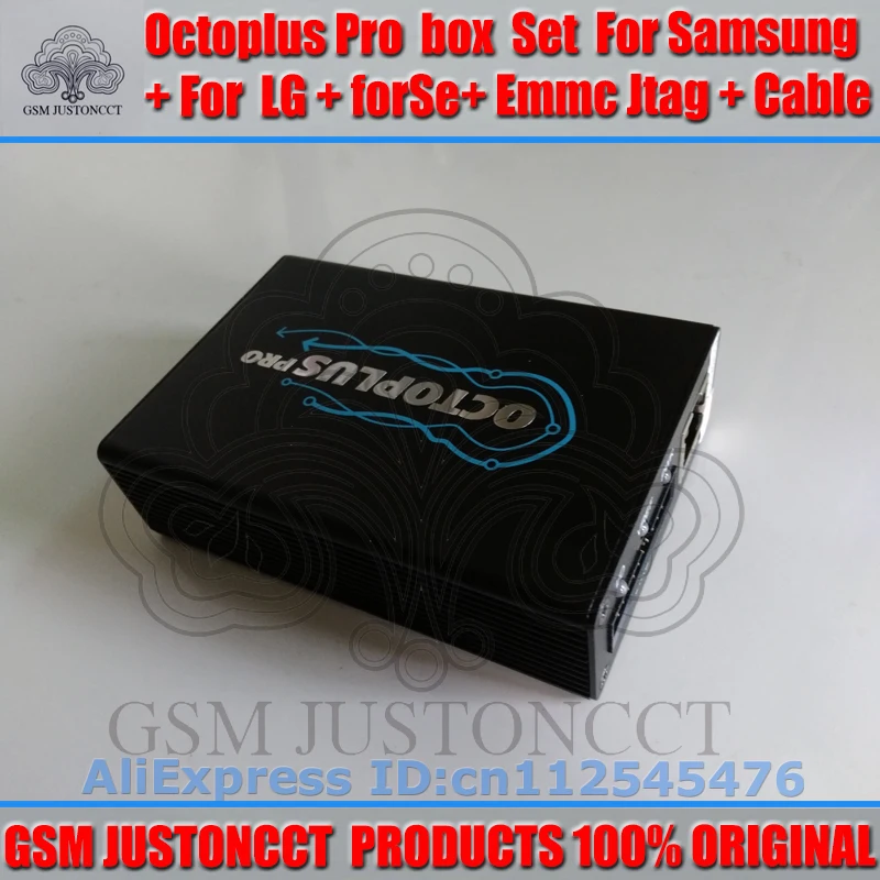 Оригинальная новейшая коробка OCTOPLUS PRO для sam и lg + se кабели JTAG бесплатная
