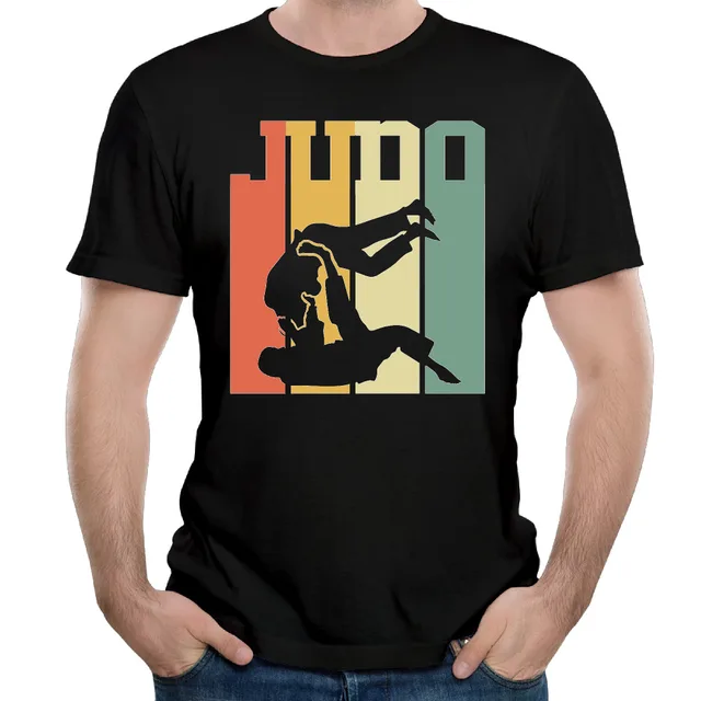 New Fashion Classic Vintage Retro Judo In Japanese T